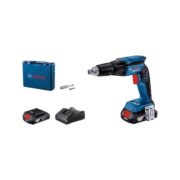 Bosch GTB185-LI Cordless Drywall Screwdriver Kit with Battery, Charger, and Case - High Performance Power Tool