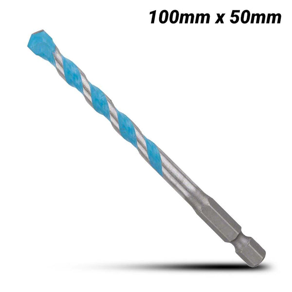 Bosch HEX-9 Multi Construction 7mm Drill Bit - 7 x 50 x 100mm. Versatile drill for wood, metal, plastic, masonry.