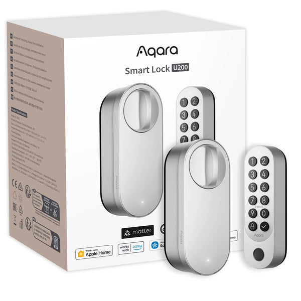 Aqara U200 Retrofit Smart Door Lock Silver|EL-D02D