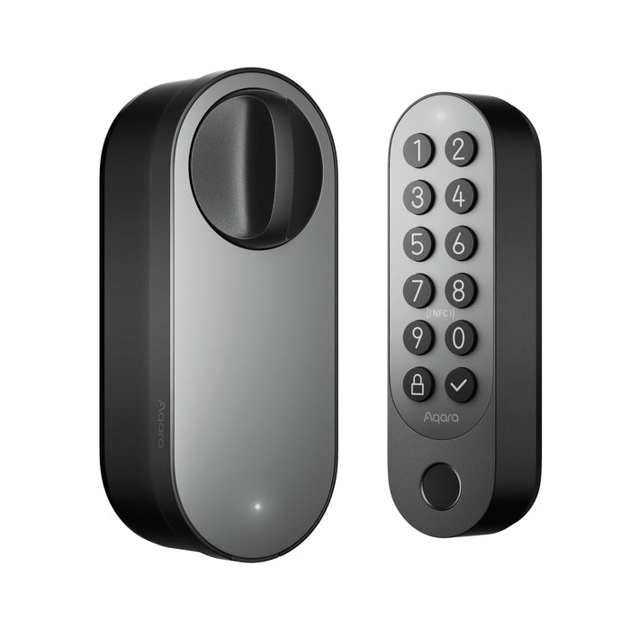 Aqara U200 Retrofit Smart Door Lock Black|EL-D02D Aqara U200 Retrofit Smart Door Lock Black|EL-D02D