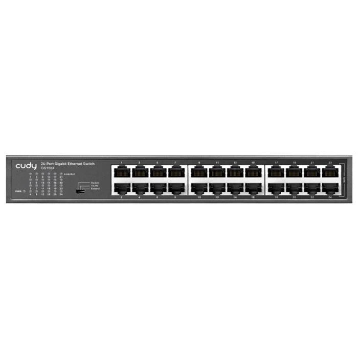 Cudy 24 Port Gigabit Unmanaged Desktop Switch | GS1024 Cudy 24 Port Gigabit Unmanaged Desktop Switch | GS1024