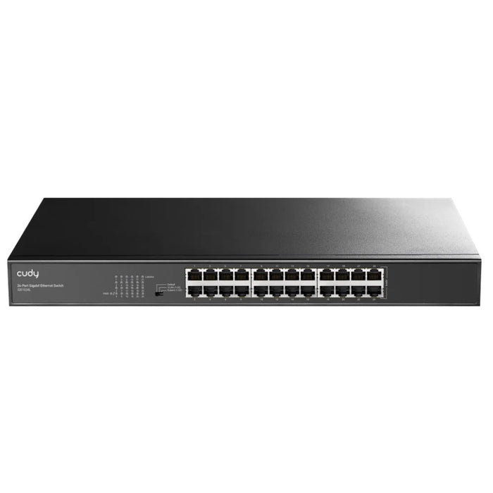 Cudy 24 Port Gigabit Unmanaged Rack-Mount Switch | GS1024L Cudy 24 Port Gigabit Unmanaged Rack-Mount Switch | GS1024L