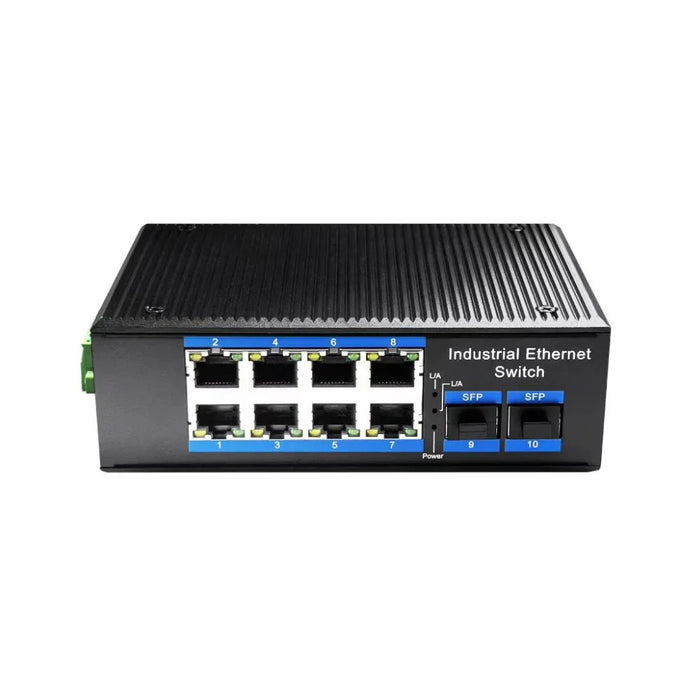 Cudy 8 Port Gigabit Industrial PoE+2SFP Switch | IG1008S2 Cudy 8 Port Gigabit Industrial PoE+2SFP Switch | IG1008S2