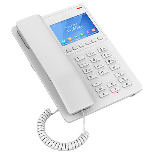 Grandstream 2 Line 3.5'' Color LCD Hotel Phone White | GHP630