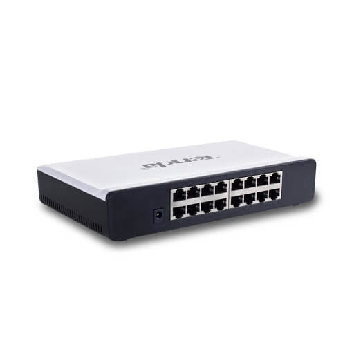 Tenda 16-Port Fast Ethernet Desktop Switch | S16