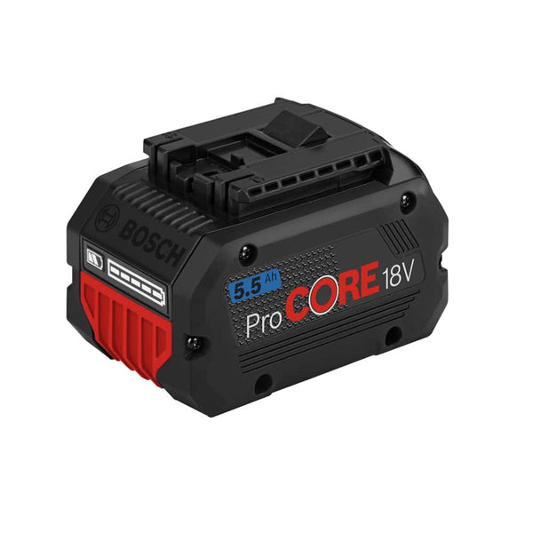 Bosch ProCORE18V 5.5Ah Battery - High Performance Professional Power Tool Battery for Bosch 18V System