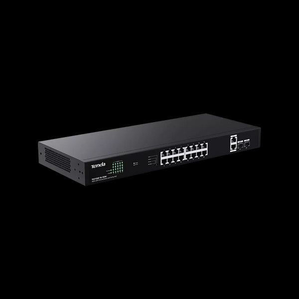 Tenda 16-Port Desktop Switch | TEG1120P-16-150W