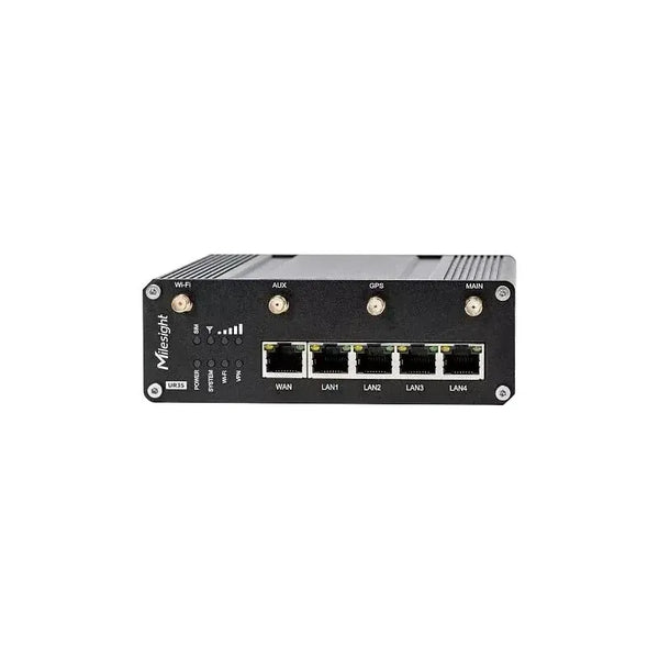 Milesight UR75 5G Industrial Cellular Router with GPS & PoE | UR75-504AE-P-W2