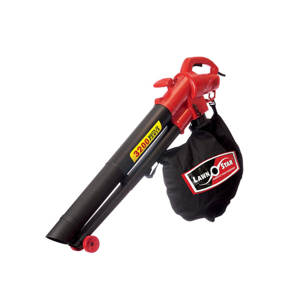LAWN STAR Garden Vacuum/Blower 3200 Watt (Model 20-13210) - Lawn Care Leaf Blower for Garden Cleaning