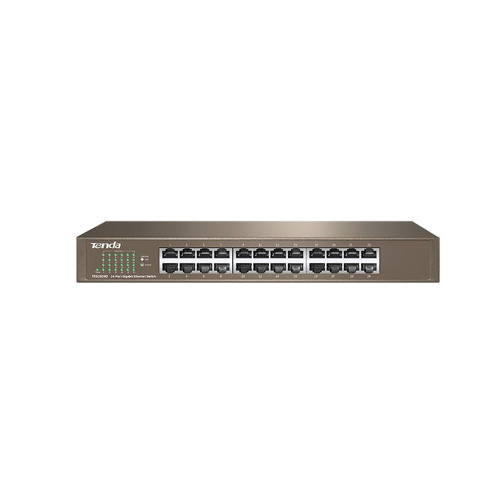 Tenda 24-Port Gigabit Rack Mount Switch | TEG1024Dv7 Tenda 24-Port Gigabit Rack Mount Switch | TEG1024Dv7
