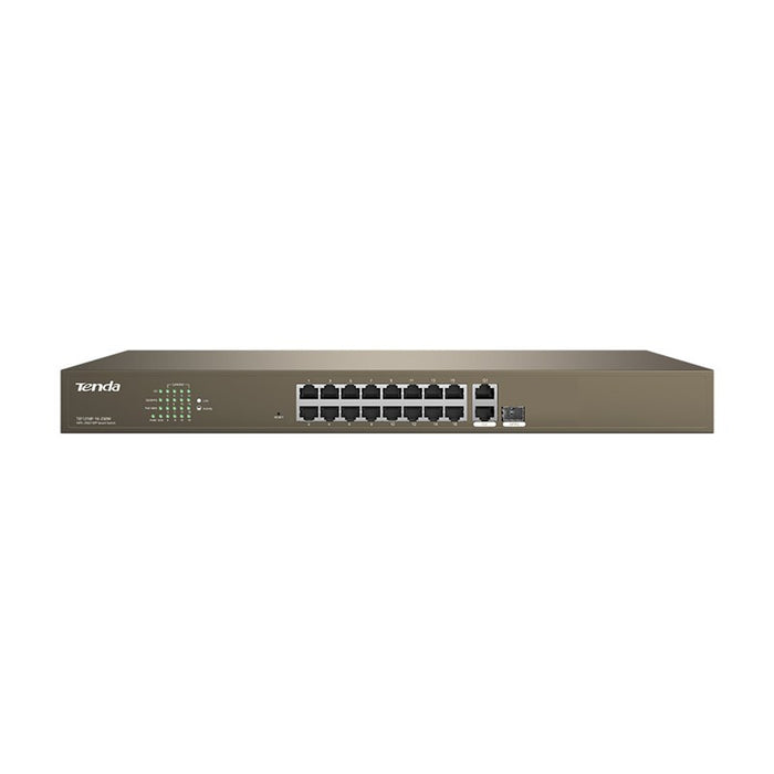 Tenda 16-Port Fast Ethernet PoE Switch 250W | TEF1218P-16-250W Tenda 16-Port Fast Ethernet PoE Switch 250W | TEF1218P-16-250W