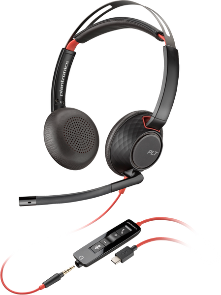 Poly Blackwire 5220 M 3.5mm USB-A+C Headset