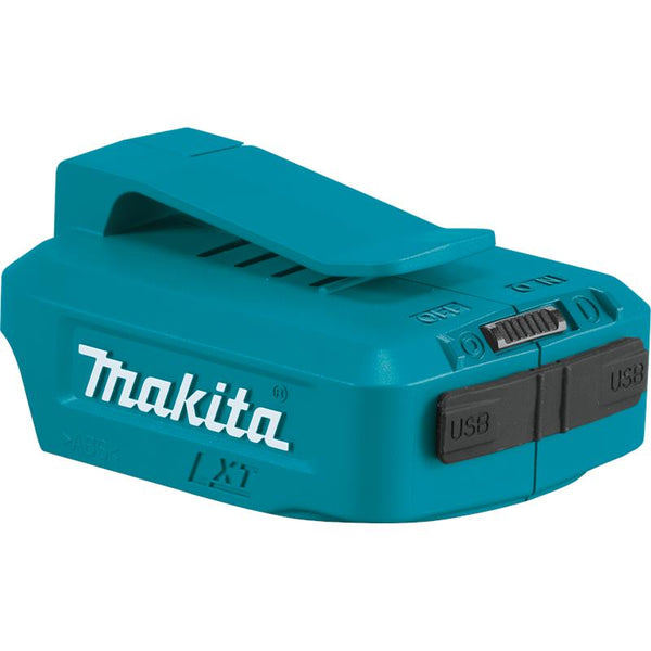 Makita ADP05 USB Battery Adapter: Dual USB Charger for Smartphones & Tablets - LXT Power Tool Accessory