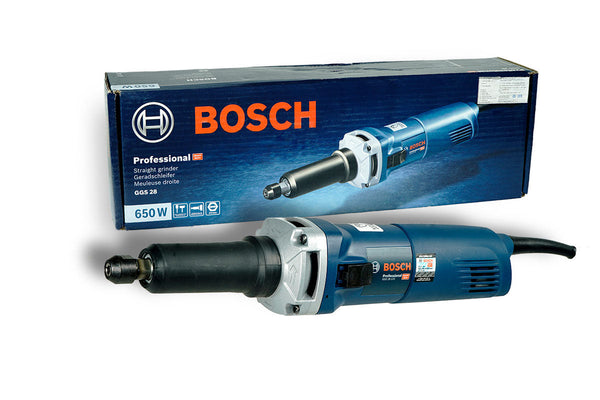 Bosch GGS 28 LC Professional Straight Grinder | 650W Power Tool for Grinding Work | Buy Online