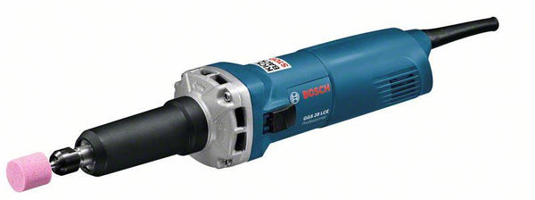 Bosch GGS 28 LCE Straight Grinder: Powerful Die Grinder for Professionals. KickBack Control For Grinding & Deburring.