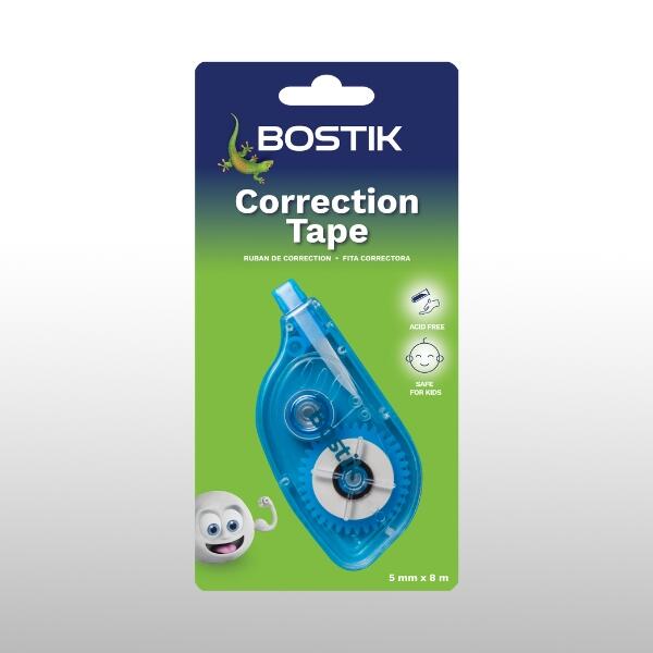 BOSTIK CORRECTION TAPE 5MM X 8M - 1-1078 BOSTIK CORRECTION TAPE 5MM X 8M - 1-1078