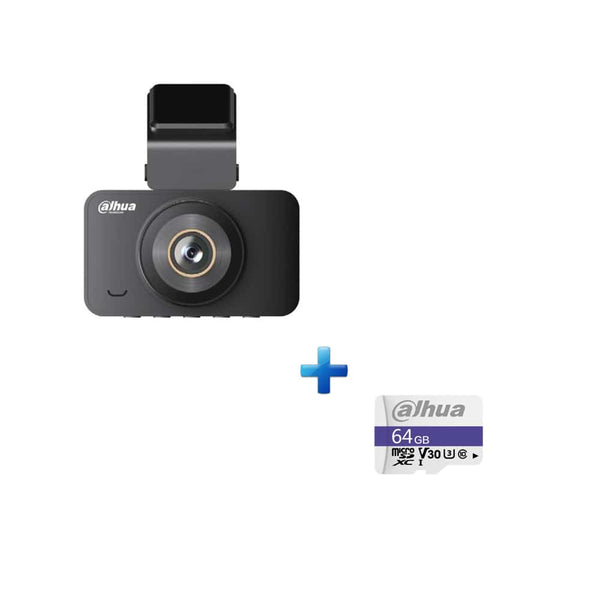 Dahua S5 4K Dash Camera + 64GB Micro SD Card Combo | Wi-Fi, GPS, Voice Control | DHI-DAE-HC5500GWV-S5 - Chavda.com
