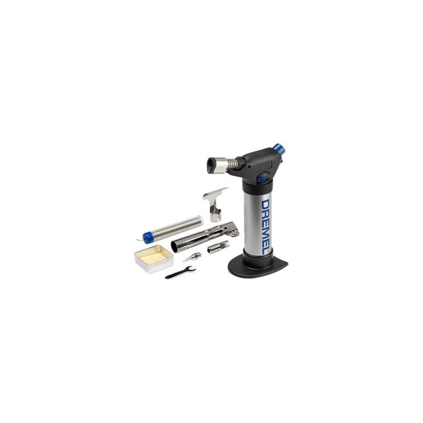 Dremel VersaFlame Butane Torch Kit: Stationary Soldering & Brazing Tool with Attachments