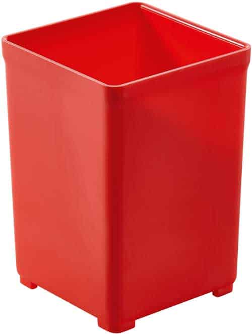 Festool Red Plastic Insert Box 49x49 SYS1 TL - Storage Organizer Festool Red Plastic Insert Box 49x49 SYS1 TL - Storage Organizer