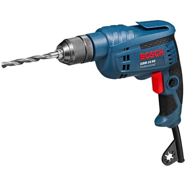 Bosch GBM 10 RE Rotary Drill: Power Drill for Metal & Wood Drilling