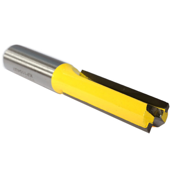 Straight Router Bit - 1/2 inch Shank, 2 inch Cut, 2 Flute Bottom Cut - Woodworking Tool