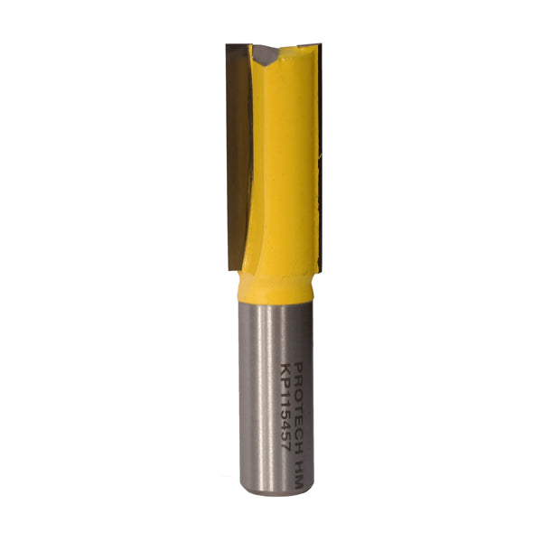 Straight Router Bit 5/8" x 1 1/2" - Woodworking Tool, 2 Flute, Bottom Cut - Pro-Tech