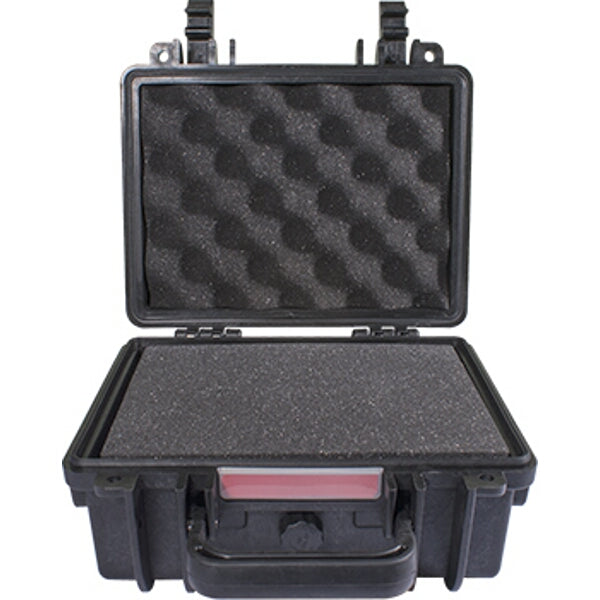 Waterproof Hard Case 250x220x120mm Black with Foam - Dustproof Protective Storage Box