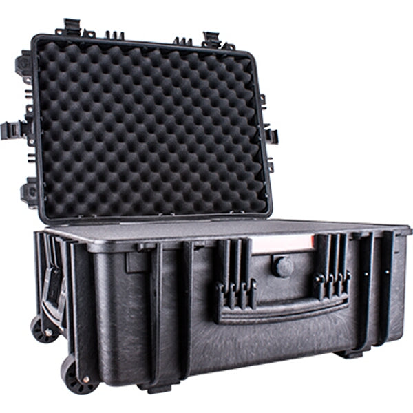 Waterproof Hard Case 630x485x310mm with Foam, Wheeled Black Equipment Case for Photography & Electronics - chavda.com 544025 Waterproof Hard Case 630x485x310mm with Foam, Wheeled Black Equipment Case for Photography & Electronics - chavda.com 544025