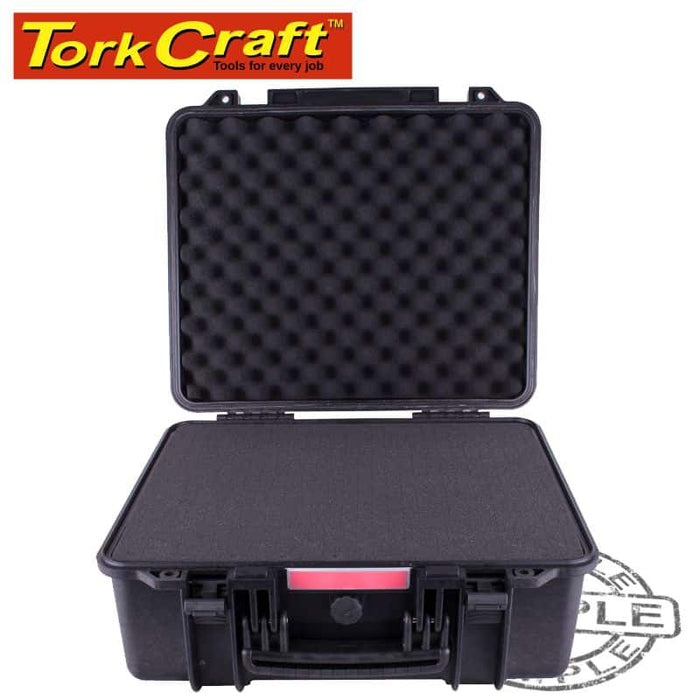 Tork Craft Hard Case 462x435x225mm: Waterproof, Dustproof, Protective Case with Foam Insert for Equipment Storage Tork Craft Hard Case 462x435x225mm: Waterproof, Dustproof, Protective Case with Foam Insert for Equipment Storage