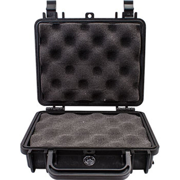 Black Waterproof Hard Case 190x170x60mm with Foam Insert, Dustproof Protective Equipment Case Black Waterproof Hard Case 190x170x60mm with Foam Insert, Dustproof Protective Equipment Case