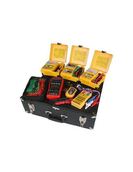 HELLERMANNTYTON Analogue Compliance Kit TCTRP: Electrical Testing Tools in Case. Multimeters, Testers and Leads.