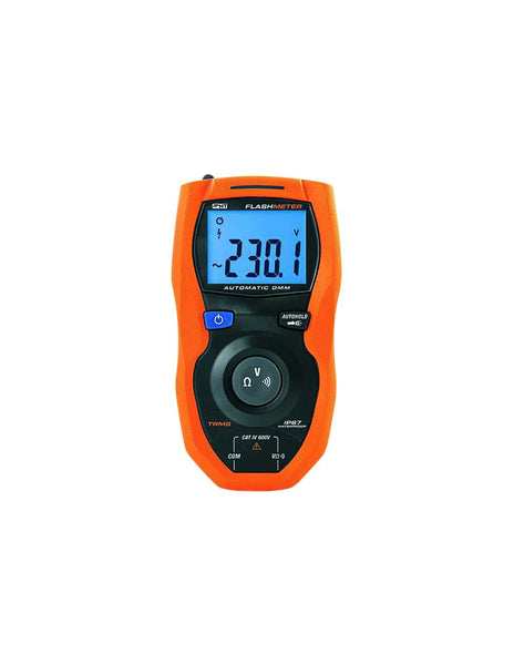 Flashmeter Digital Multimeter - Automatic TRMS 600V Meter IP67 Waterproof