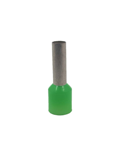 HELLERMANNTYTON Bootlace Ferrule Green 6mm - Wire Connector Electrical Terminal