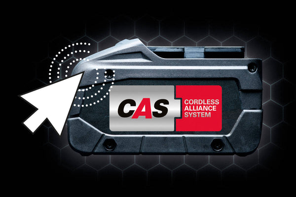 Metabo CAS Battery: 18V Cordless Power Tool Battery. Cordless Alliance System for Professionals. Power Your Tools!