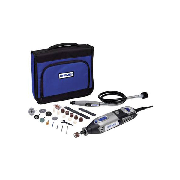 Dremel 4000 Rotary Tool Kit: Corded Multi-Tool with Accessories and Flexible Shaft for Grinding, Cutting, Sanding.