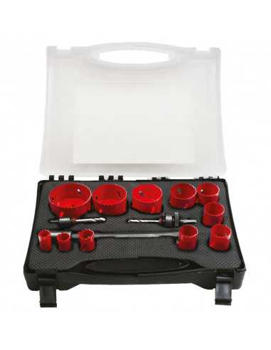 HELLERMANNTYTON 15-Piece Bi-Metal Hole Saw Kit WHS15KT: Precision Cutting Tools