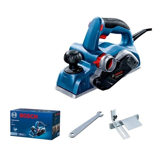 Bosch GHO 700 Professional Planer: Electric Wood Planer for Smooth & Precise Planing. Includes Box, Wrench & Guide