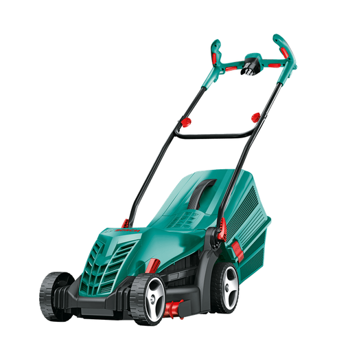 Bosch Arm 33 Electric Lawn Mower: Powerdrive, GrassCombs, Ergoflex System, 1300W. Buy Now!