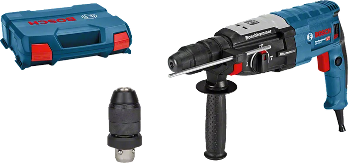 Bosch GBH 2-28 F Rotary Hammer Kit: Power Drill w/ KickBack Control, Case, & Drill Head Bosch GBH 2-28 F Rotary Hammer Kit: Power Drill w/ KickBack Control, Case, & Drill Head
