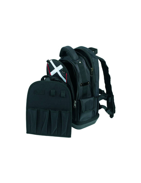 HellermannTyton ToolbagBP Toolkit Backpack: Heavy-duty tool organizer and storage solution with multiple pockets and compartments.