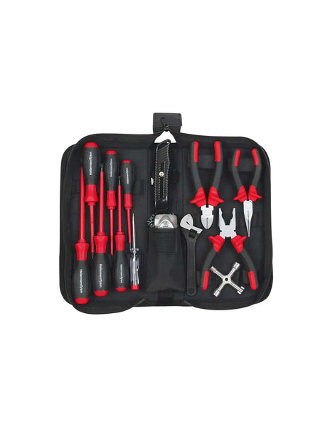 HELLERMANNTYTON Electrical Toolkit - ELECMINI - 14 Piece Tool Set: Screwdrivers, Pliers, Wrenches, and More