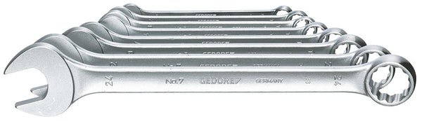 Gedore 7-17M Combination Spanner Set | 609358 - image 1