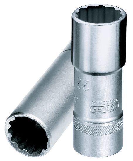Gedore D19L 13mm Extra Deep Socket = 015701 - Gedore supplier image