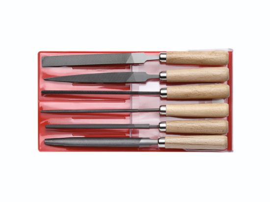 Gedore R93000006 Key file set l.177mm 6pcs | 3301596 - image 1