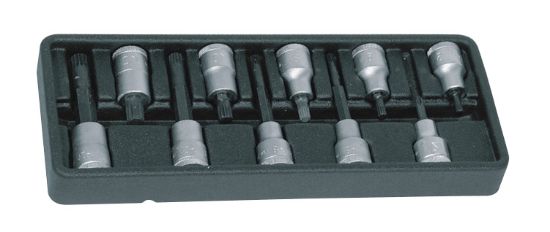 Gedore INX19-6 Spline Socket Set | 617601 - image 1