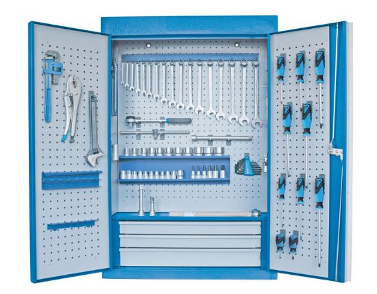 Gedore 1401 Pro Tool Cabinet with Tools | 661163 - image 1