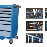 Gedore 1525 Comprehensive Tool Trolley | 661325 - image 1