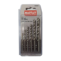 Martlet Drill Bit Set Hss 6Pce - MAHSS6