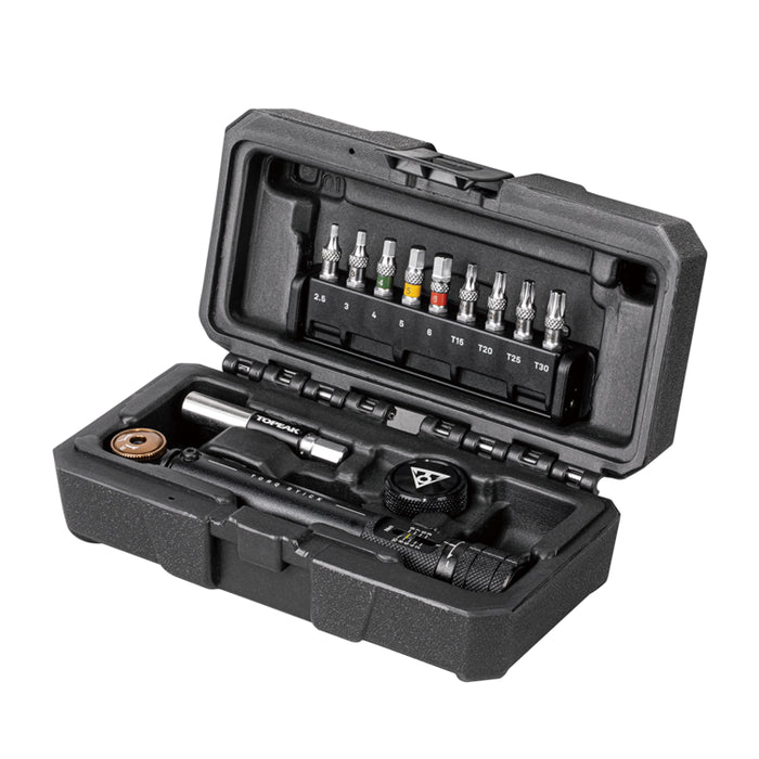 Tork Craft 34 Pcs Bike Repair Torque 5 25 Nm Wrench Set 1/4' Socket Kit Bycicle Tctqgm732