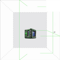 ADA Cube 3D Cross Line Laser and Tripod Kit - A00545
